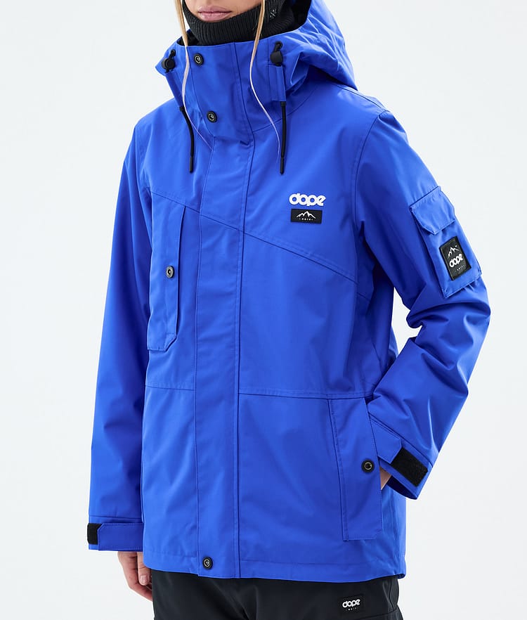Dope Adept W Snowboard Jacket Women Cobalt Blue Renewed, Image 8 of 10