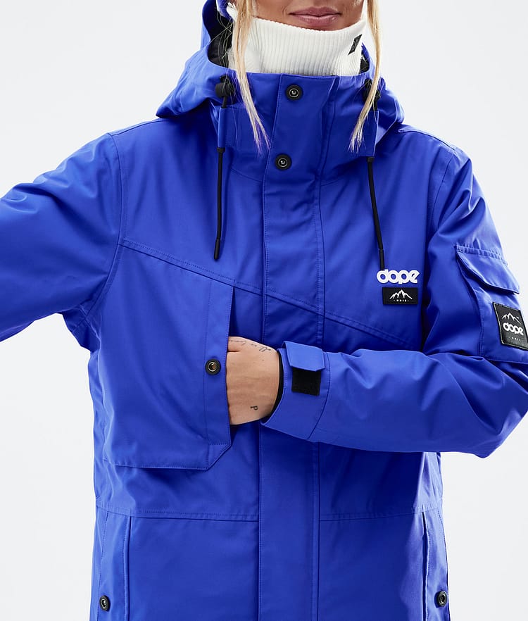 Dope Adept W Snowboard jas Dames Cobalt Blue Renewed, Afbeelding 9 van 9