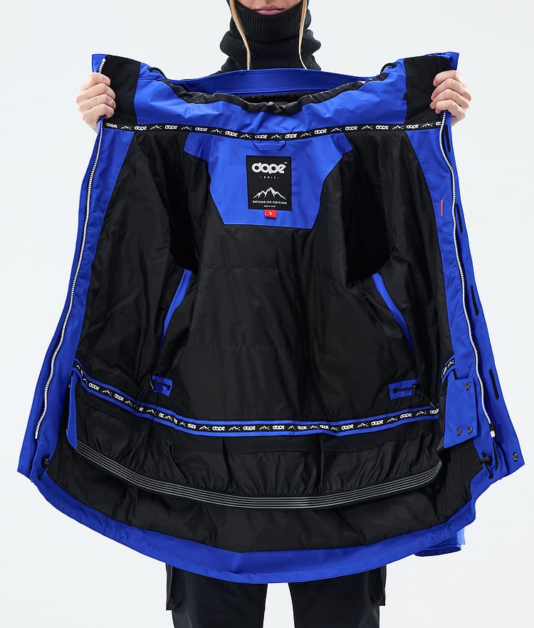 Dope Adept W Snowboard Jacket Women Cobalt Blue Renewed, Image 10 of 10