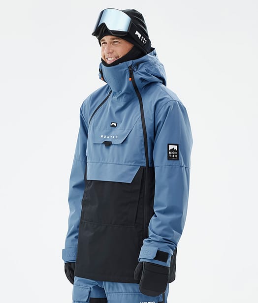 Montec Doom Ski Jacket Men Blue Steel/Black