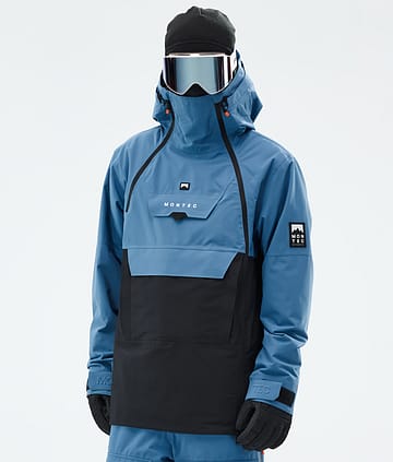 Montec Doom Kurtka Snowboardowa Blue Steel/Black