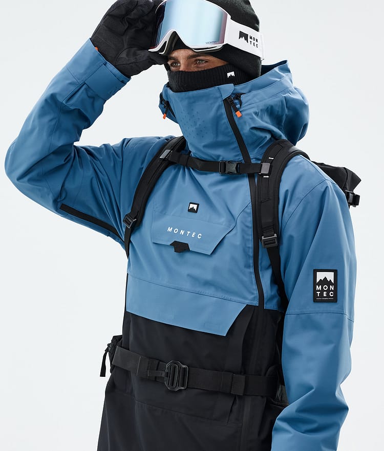 Montec Doom Snowboard jas Heren Blue Steel/Black, Afbeelding 2 van 11