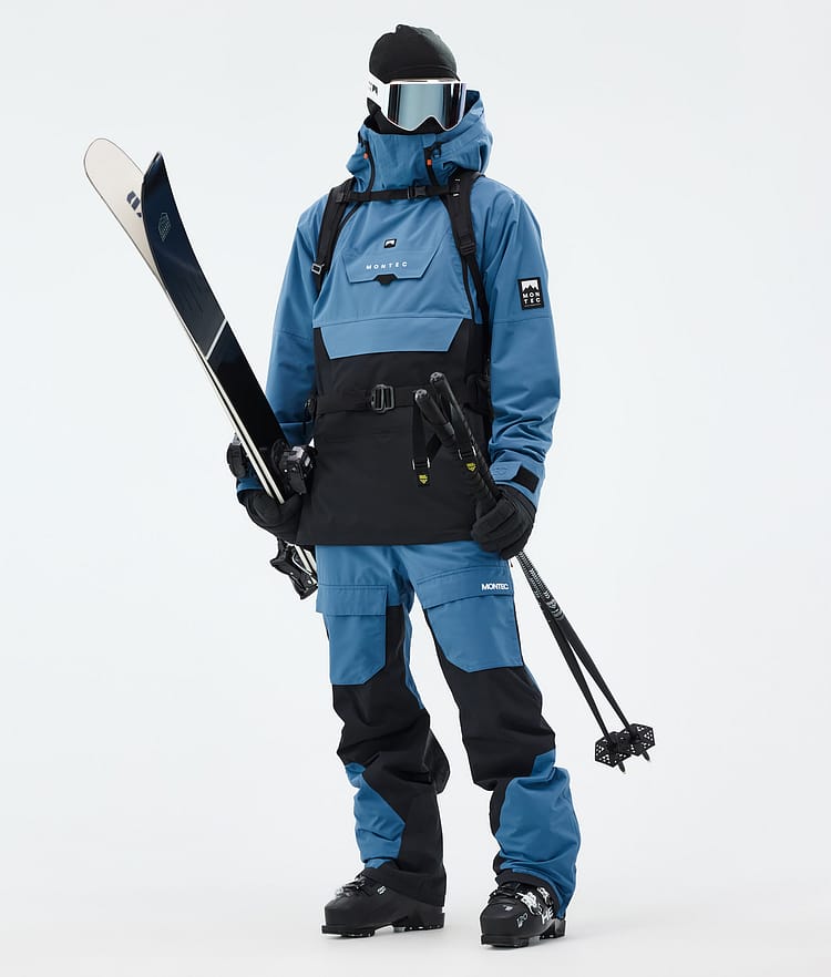 Montec Doom Ski jas Heren Blue Steel/Black, Afbeelding 3 van 11