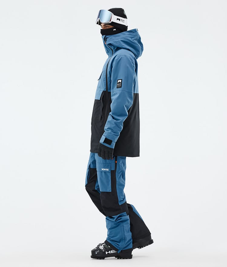 Montec Doom Ski jas Heren Blue Steel/Black, Afbeelding 4 van 11