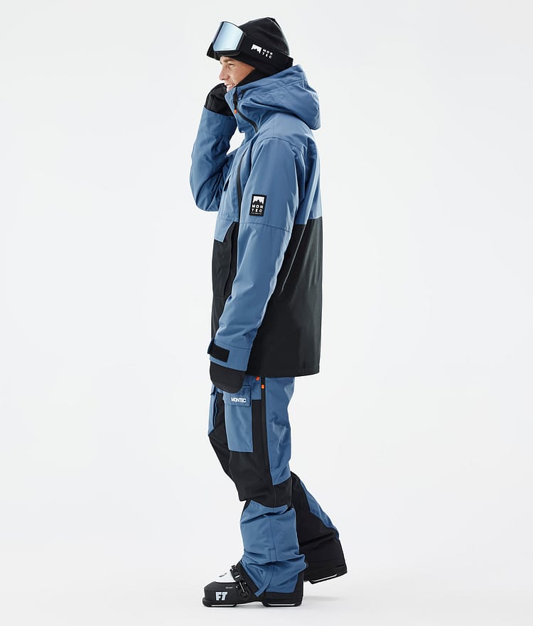 Montec Doom Veste de Ski Homme Blue Steel/Black, Image 4 sur 11