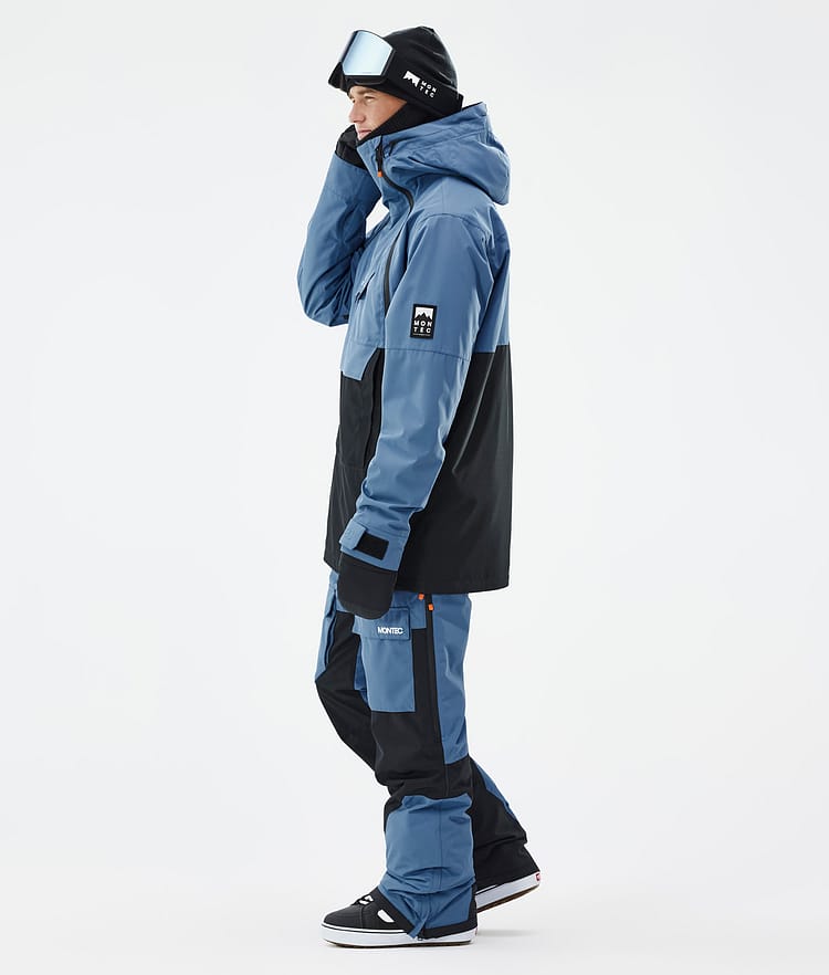 Montec Doom Snowboardjakke Herre Blue Steel/Black, Billede 4 af 11