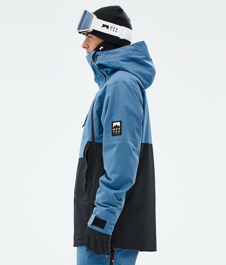 Montec Doom Snowboard jas Heren Blue Steel/Black, Afbeelding 6 van 11