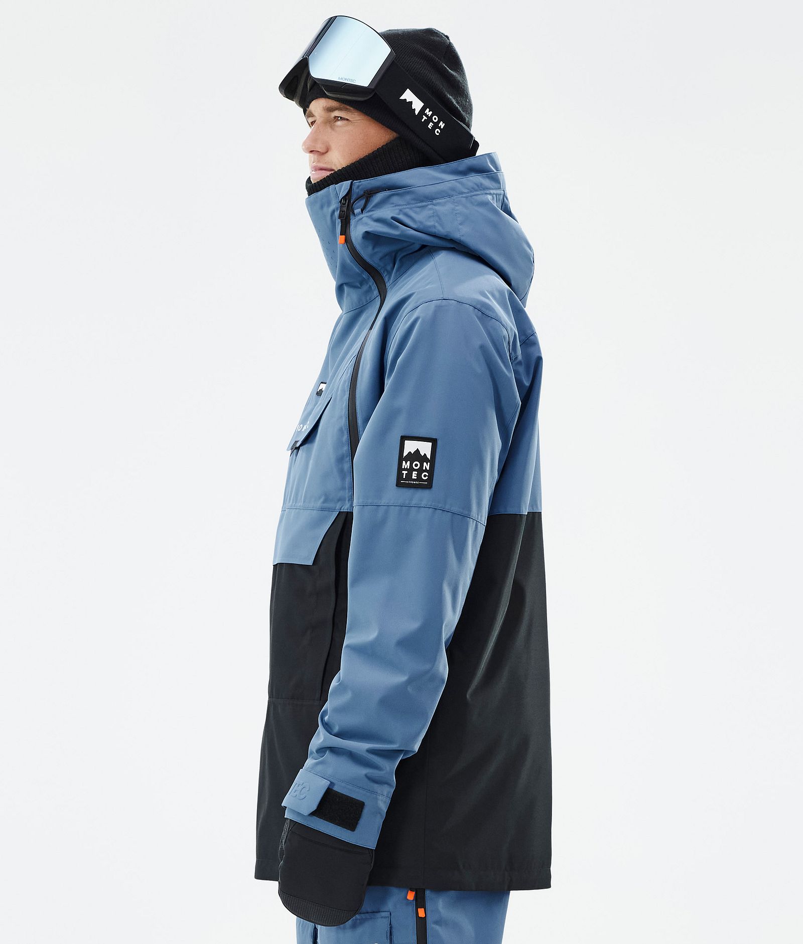 Montec Doom Kurtka Snowboardowa Mężczyźni Blue Steel/Black, Zdjęcie 6 z 11