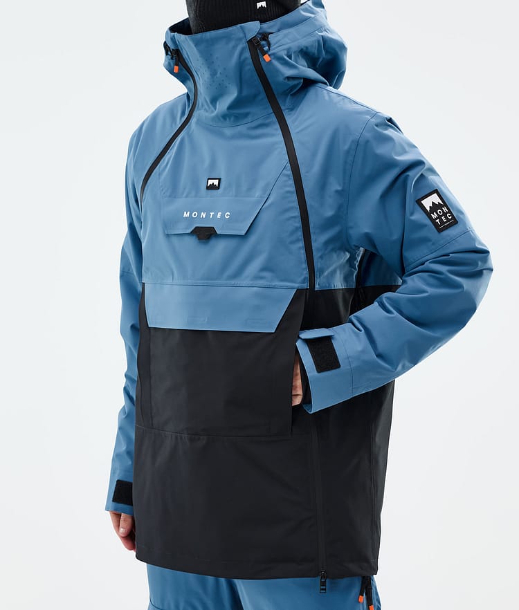Montec Doom Snowboard jas Heren Blue Steel/Black, Afbeelding 8 van 11