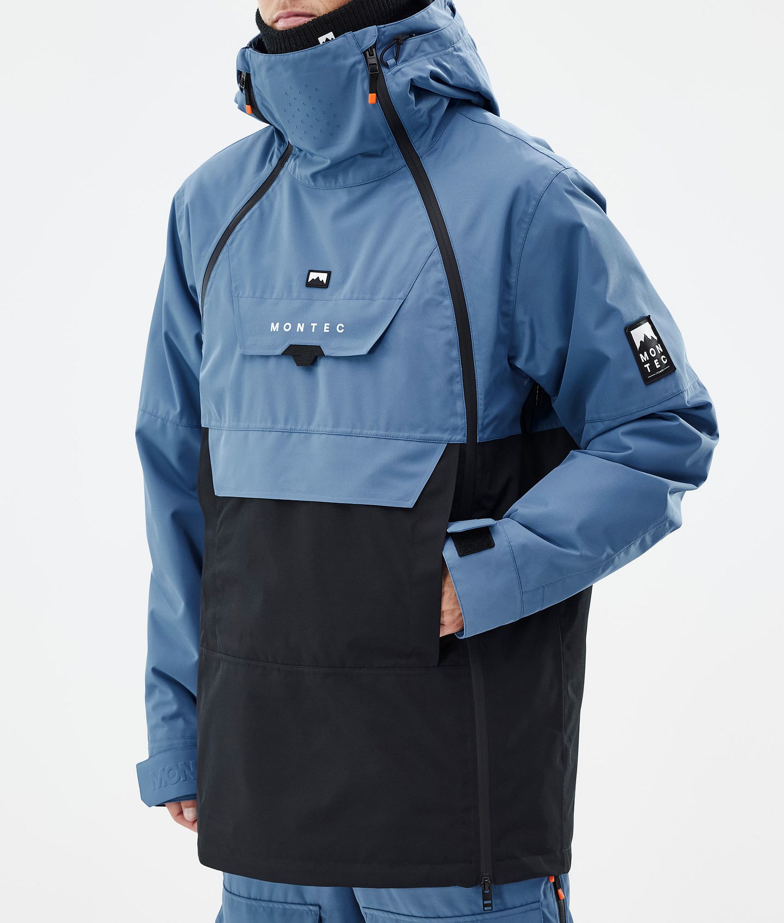 Montec Doom Kurtka Snowboardowa Mężczyźni Blue Steel/Black, Zdjęcie 8 z 11