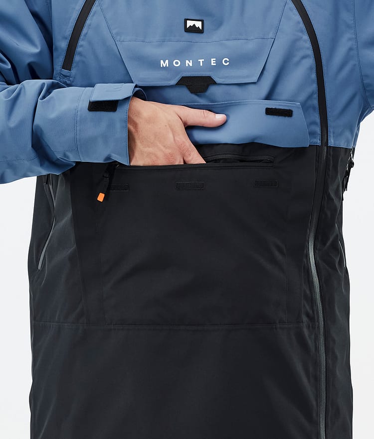 Montec Doom Ski jas Heren Blue Steel/Black, Afbeelding 9 van 11