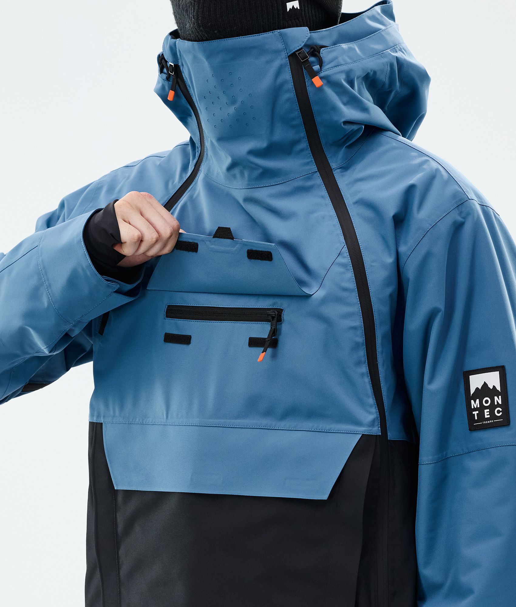MONTEC Doom スノーボードジャケット l Blue/Black Montec Doom Ski Jacket Men Metal Blue/Black | Montecwear.com
