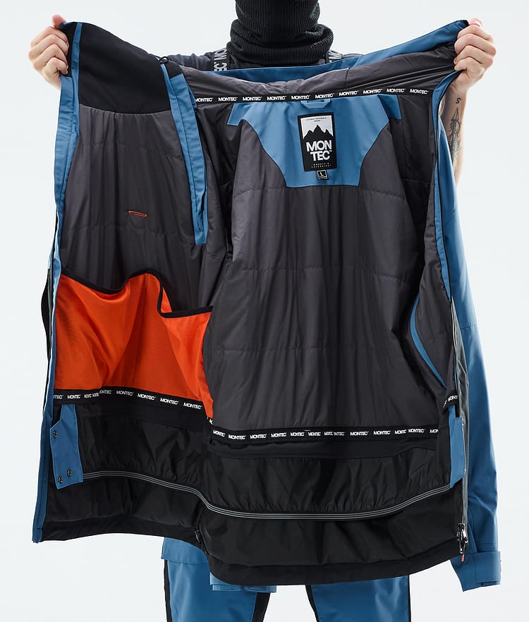 Montec Doom Snowboard jas Heren Blue Steel/Black, Afbeelding 11 van 11
