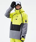 Montec Doom Snowboardjacke Herren Bright Yellow/Black/Light Pearl
