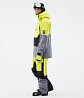 Montec Doom Veste de Ski Homme Bright Yellow/Black/Light Pearl, Image 4 sur 11