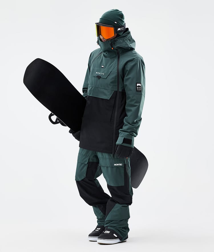 Montec Doom Veste Snowboard Homme Dark Atlantic/Black, Image 3 sur 11