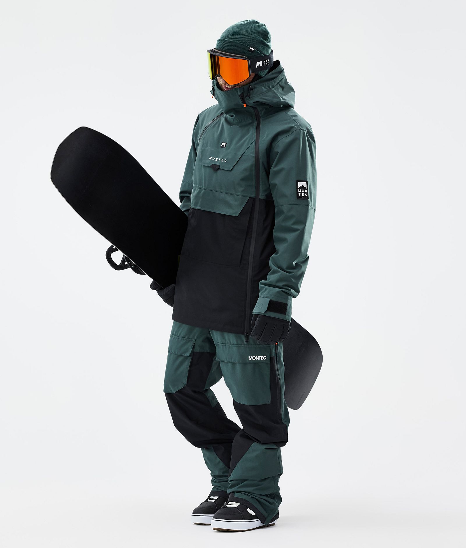 Montec Doom Giacca Snowboard Uomo Dark Atlantic/Black