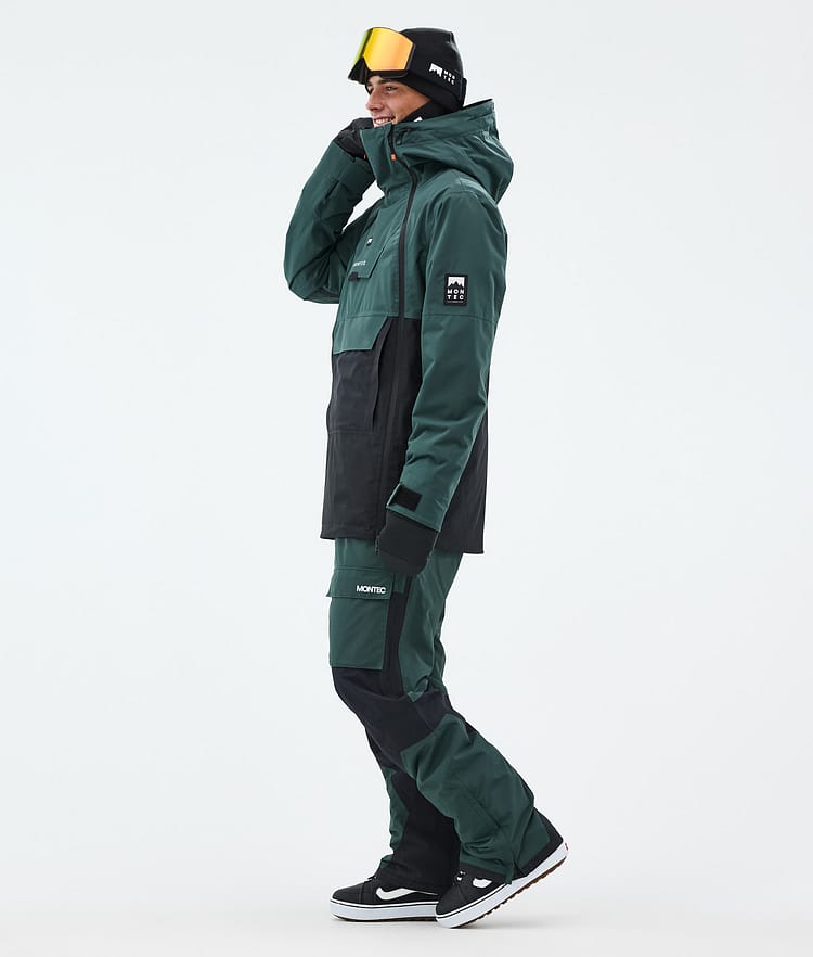 Montec Doom Snowboard jas Heren Dark Atlantic/Black, Afbeelding 4 van 11