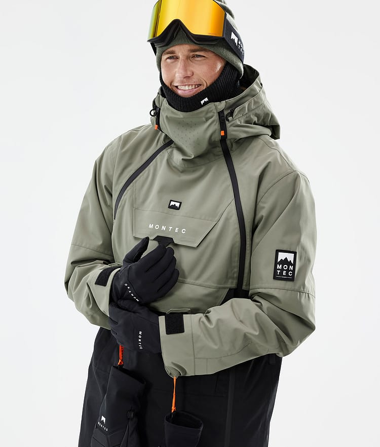 Montec Doom Ski Jacket Men Greenish/Black, Image 2 of 11