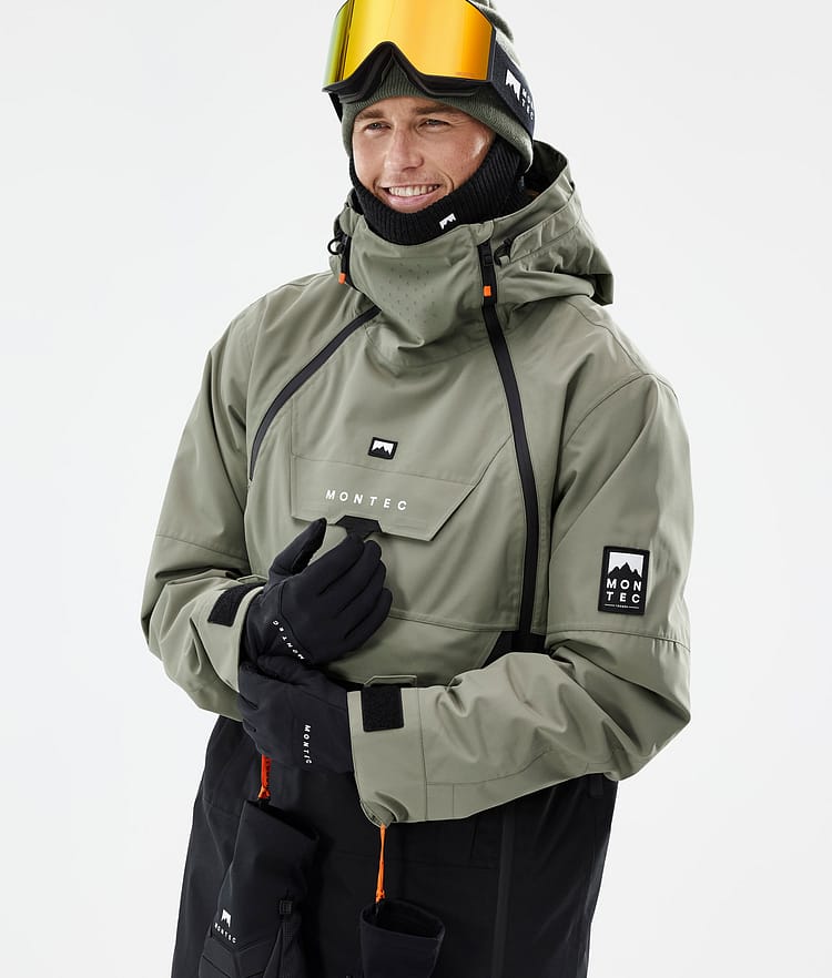 Montec Doom Kurtka Snowboardowa Mężczyźni Greenish/Black, Zdjęcie 2 z 11