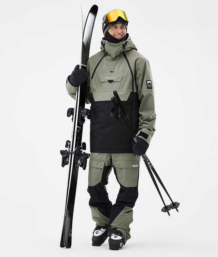 Montec Doom Veste de Ski Homme Greenish/Black, Image 3 sur 11