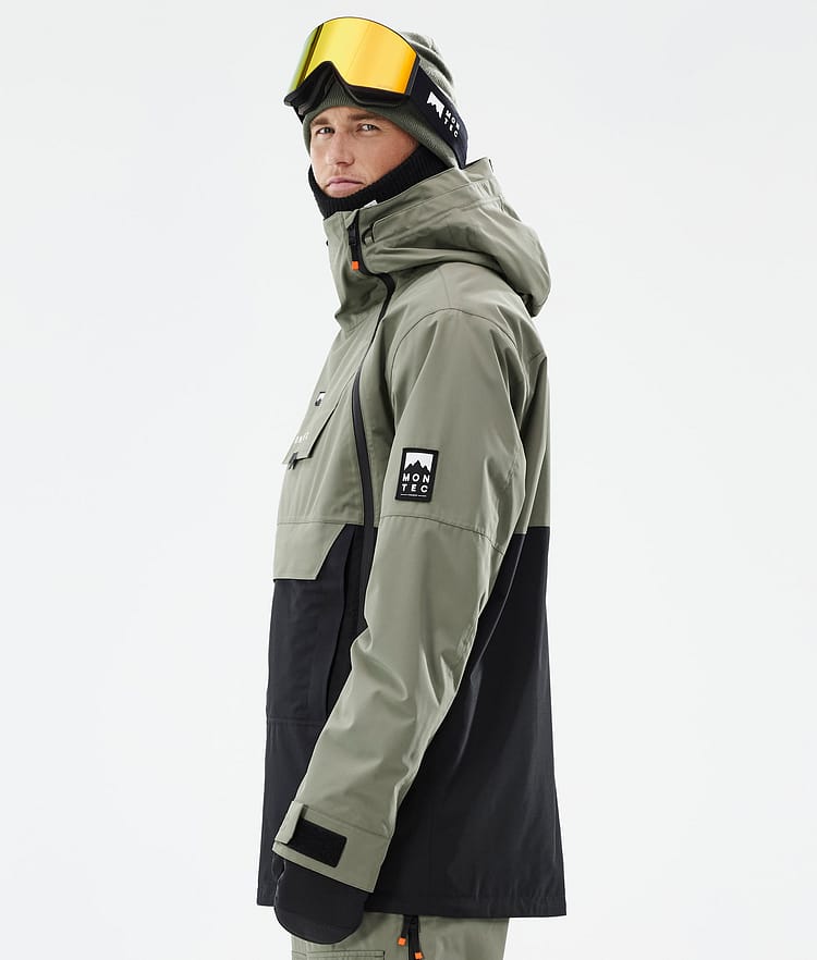 Montec Doom Veste de Ski Homme Greenish/Black, Image 6 sur 11