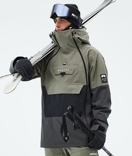 Montec Doom Ski Jacket Men Greenish/Black/Phantom