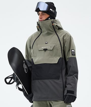 Montec Doom Kurtka Snowboardowa Greenish/Black/Phantom