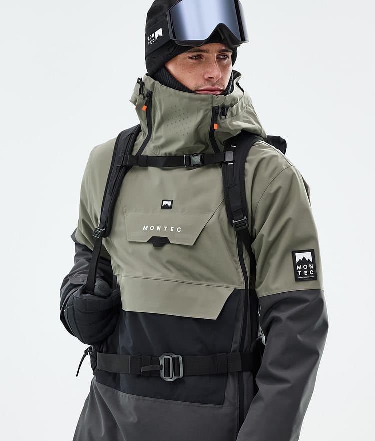 Montec Doom Ski jas Heren Greenish/Black/Phantom, Afbeelding 2 van 11