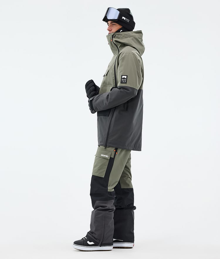 Montec Doom Snowboard jas Heren Greenish/Black/Phantom, Afbeelding 4 van 11