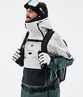 Montec Doom Snowboard Jacket Men Light Grey/Black/Dark Atlantic Renewed, Image 2 of 11