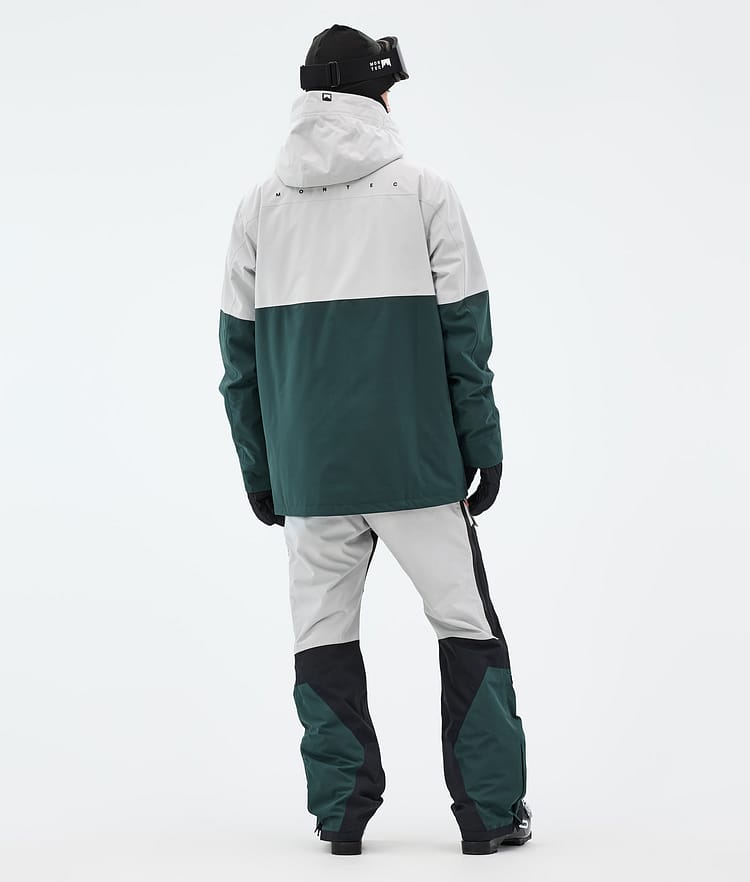 Montec Doom Ski jas Heren Light Grey/Black/Dark Atlantic, Afbeelding 5 van 11