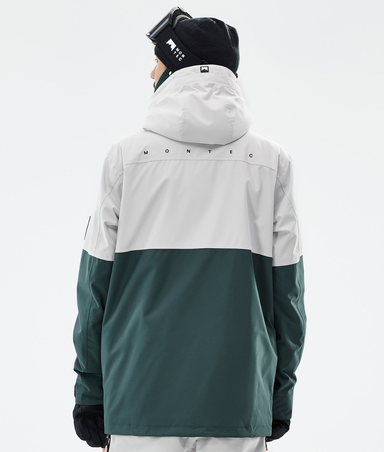 Montec Doom Bunda na Snowboard Pánské Light Grey/Black/Dark Atlantic Renewed, Obrázek 7 z 11