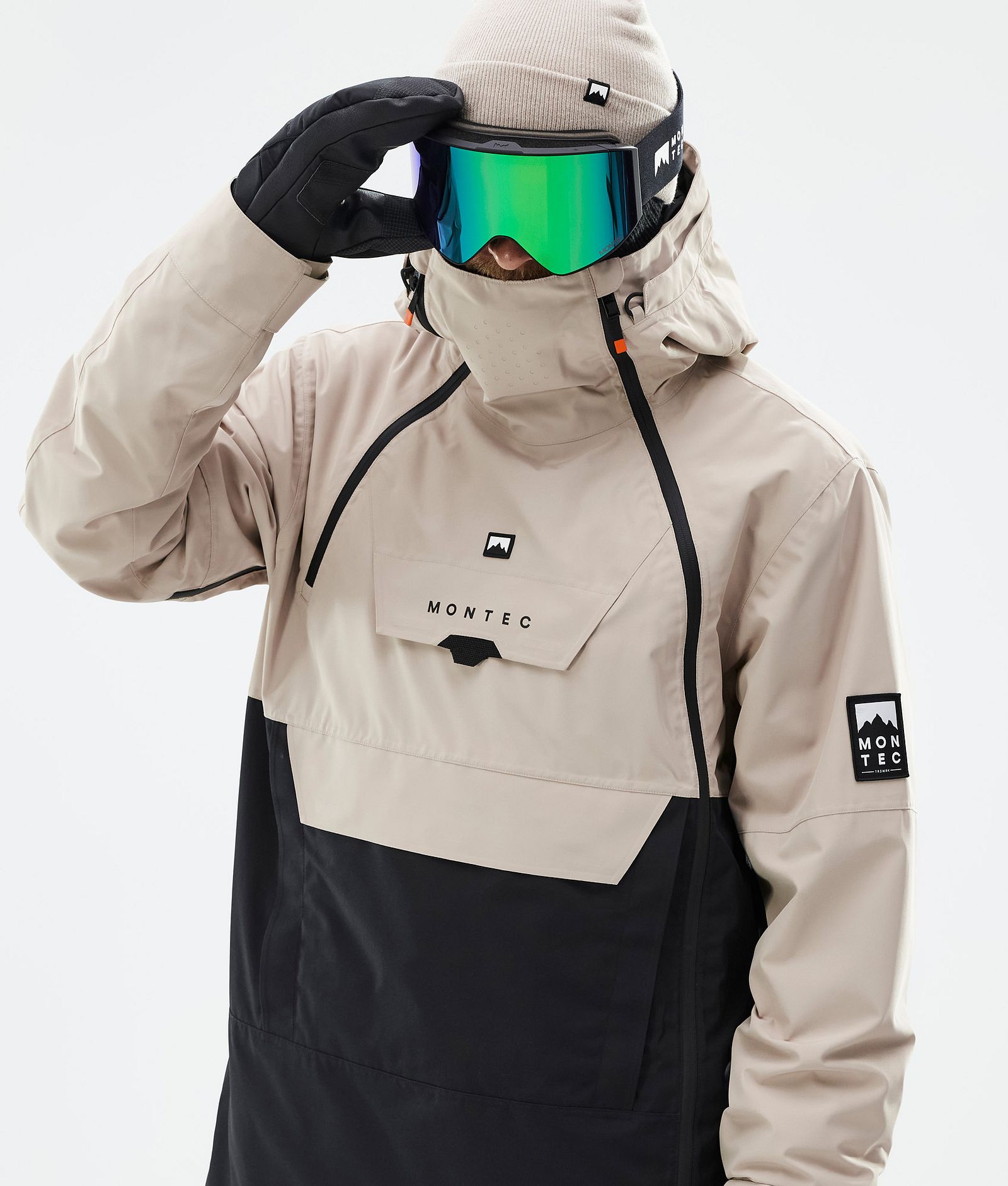 Montec Doom Snowboard Jacket Men Sand/Black