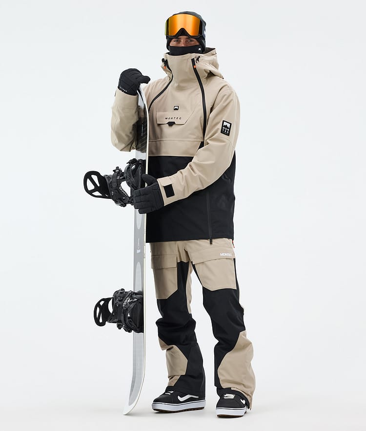 Montec Doom Snowboard jas Heren Sand/Black, Afbeelding 3 van 11