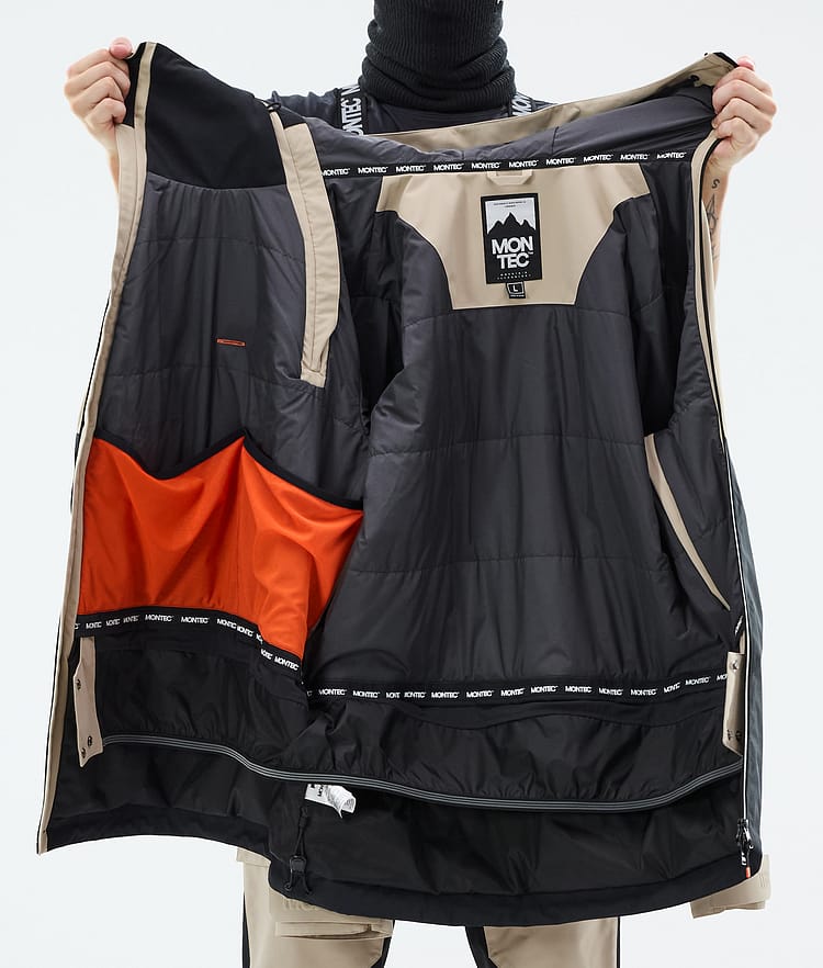 Montec Doom Snowboard jas Heren Sand/Black, Afbeelding 11 van 11