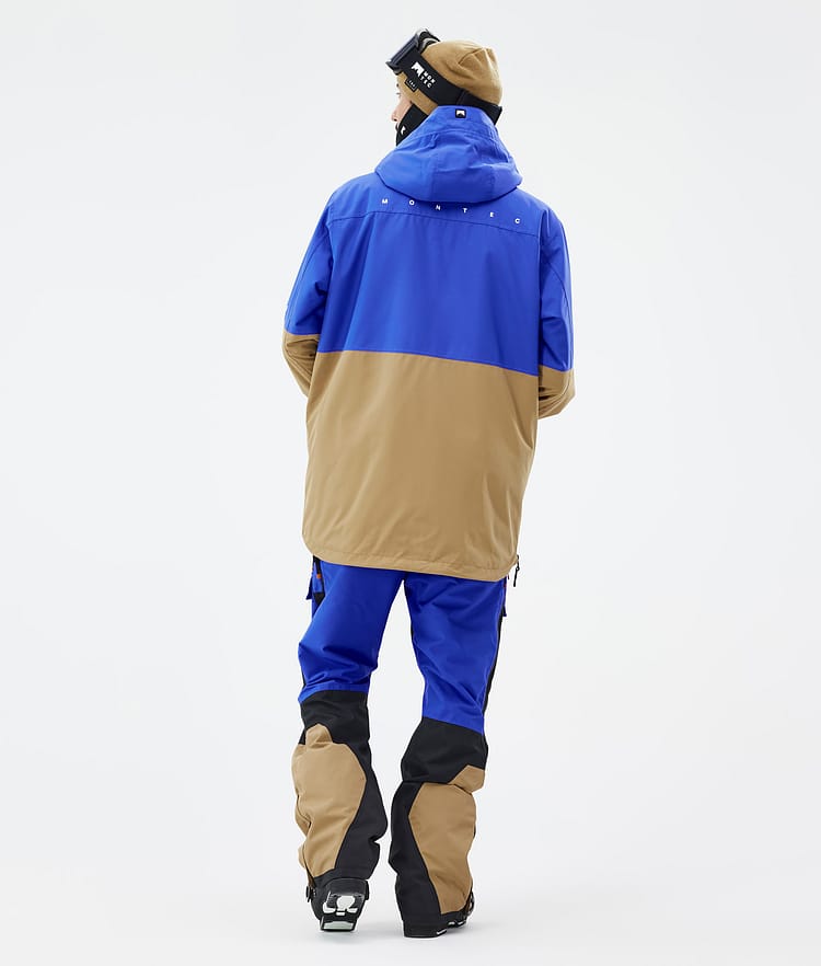 Montec Dune Ski Jacket Men Cobalt Blue/Back/Gold, Image 5 of 9