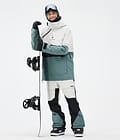 Montec Dune Snowboard Jacket Men Old White/Black/Atlantic, Image 3 of 9