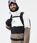 Montec Dune Snowboard jas Heren Old White/Black/Walnut