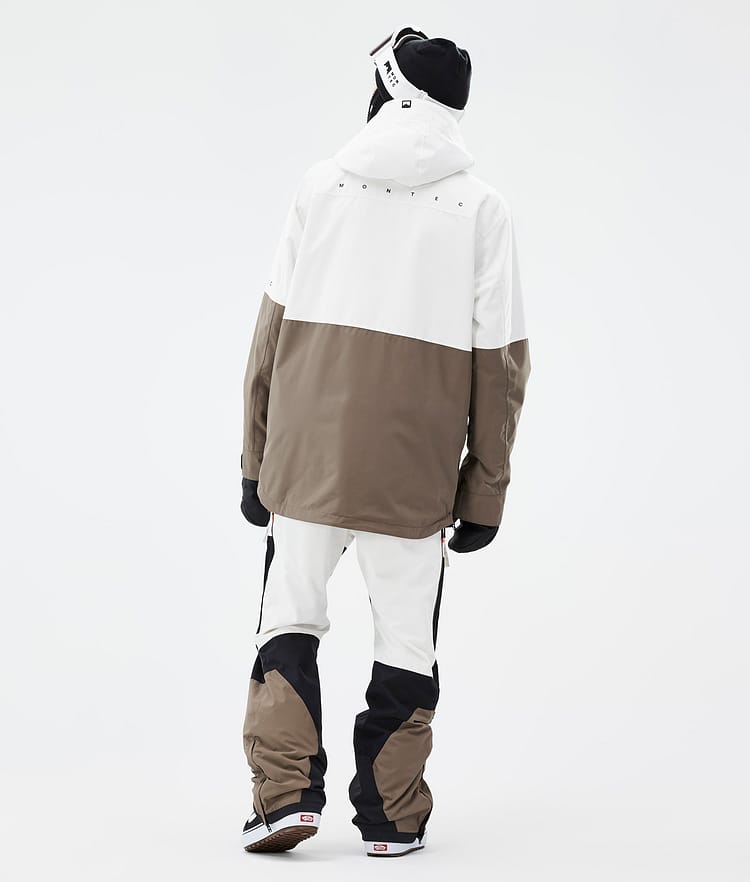 Montec Dune Snowboard jas Heren Old White/Black/Walnut, Afbeelding 5 van 9
