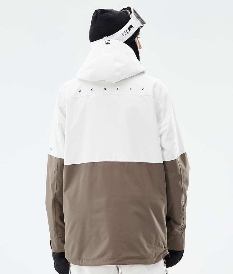 Montec Dune Snowboard jas Heren Old White/Black/Walnut, Afbeelding 7 van 9