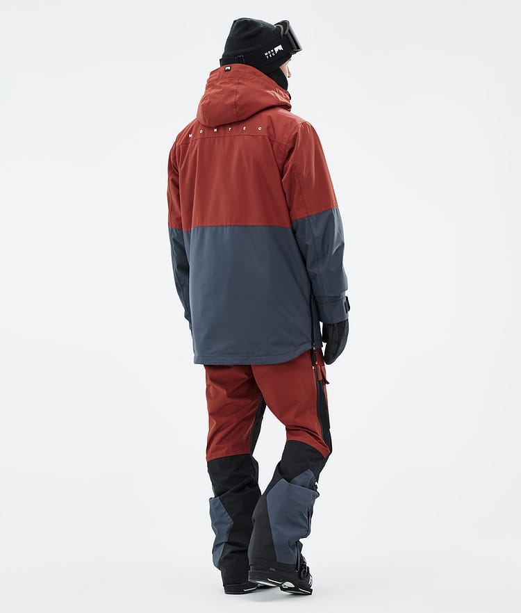 Montec Dune Ski jas Heren Rust/Black/Metal Blue, Afbeelding 5 van 9
