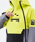 Montec Doom W Veste de Ski Femme Bright Yellow/Black/Light Pearl, Image 10 sur 11