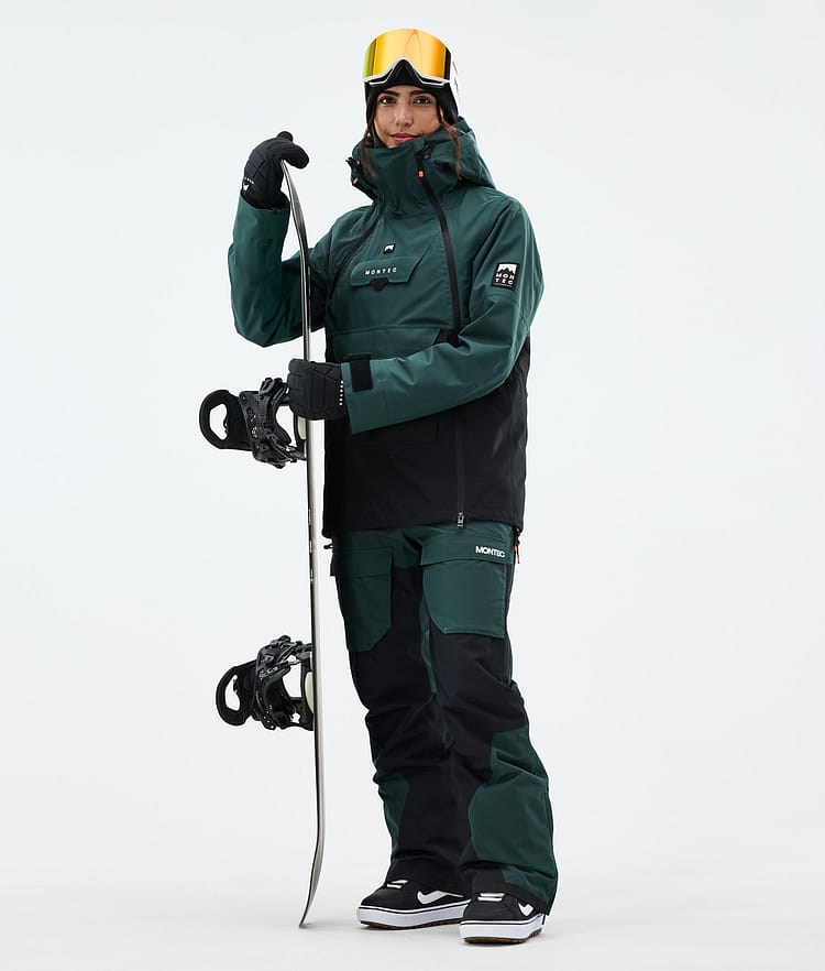 Montec Doom W Snowboard jas Dames Dark Atlantic/Black, Afbeelding 3 van 11
