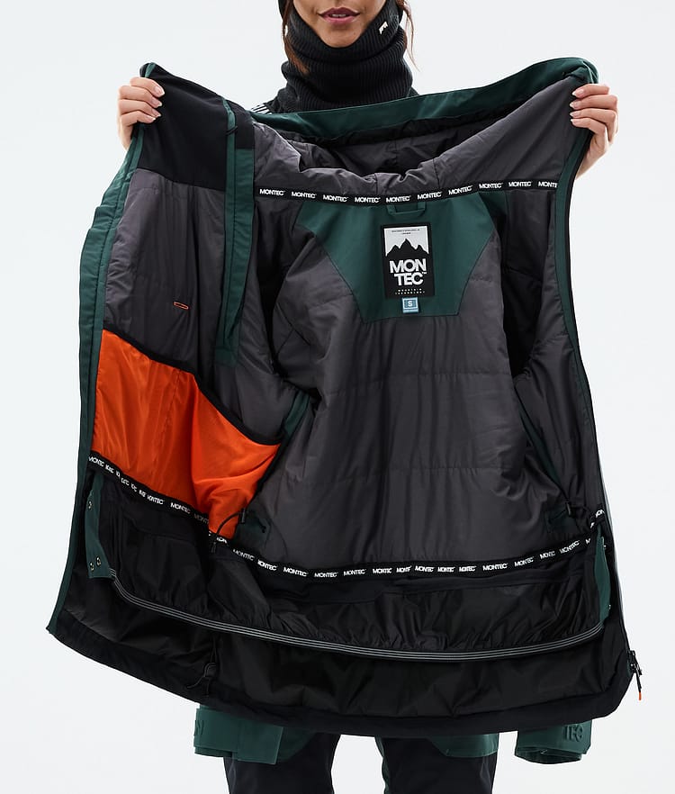 Montec Doom W Ski jas Dames Dark Atlantic/Black, Afbeelding 11 van 11