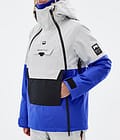 Montec Doom W Snowboard Jacket Women Light Grey/Black/Cobalt Blue Renewed, Image 8 of 11