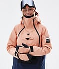 Montec Doom W Veste de Ski Femme Faded Peach/Black/Dark Blue, Image 2 sur 11