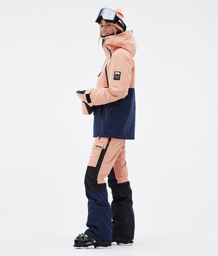 Montec Doom W Ski Jacket Women Faded Peach/Black/Dark Blue, Image 4 of 11