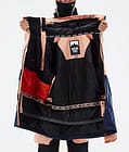 Montec Doom W Veste de Ski Femme Faded Peach/Black/Dark Blue, Image 11 sur 11