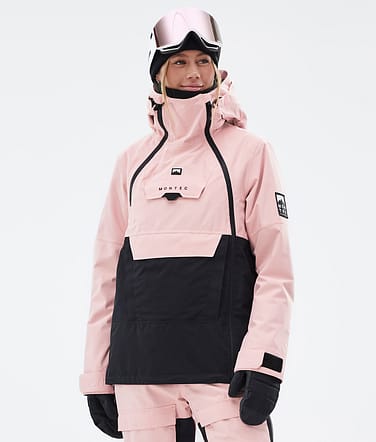 Montec Doom W Kurtka Snowboardowa Kobiety Soft Pink/Black